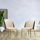 Cadeira De Jantar Mila Base Aço Chocolate Corano Marrom Escur