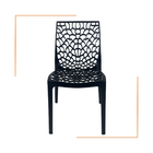 Cadeira De Jantar Oficial Gruvyer Preto