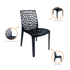 Cadeira De Jantar Oficial Gruvyer Preto - 8