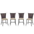 Cadeira De Jantar Reforçada Em Alumínio E Fibra Estofado Impe