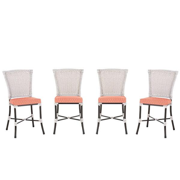 Cadeira De Jantar Reforçada Em Alumínio E Fibra Estofado Impe