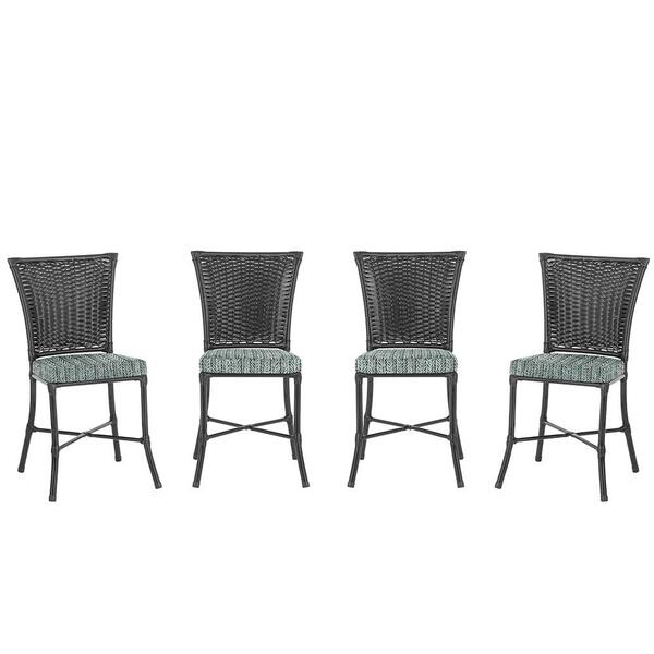 Cadeira De Jantar Reforçada Em Alumínio E Fibra Estofado Impe