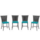 Cadeira De Jantar Reforçada Em Alumínio E Fibra Estofado Impe