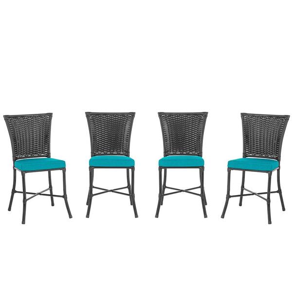 Cadeira De Jantar Reforçada Em Alumínio E Fibra Estofado Impe