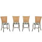 Cadeira De Jantar Reforçada Em Alumínio E Fibra Estofado Impe