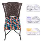 Cadeira De Jantar Reforçada Em Alumínio E Fibra Estofado Impe