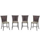 Cadeira De Jantar Reforçada Em Alumínio E Fibra Estofado Impe