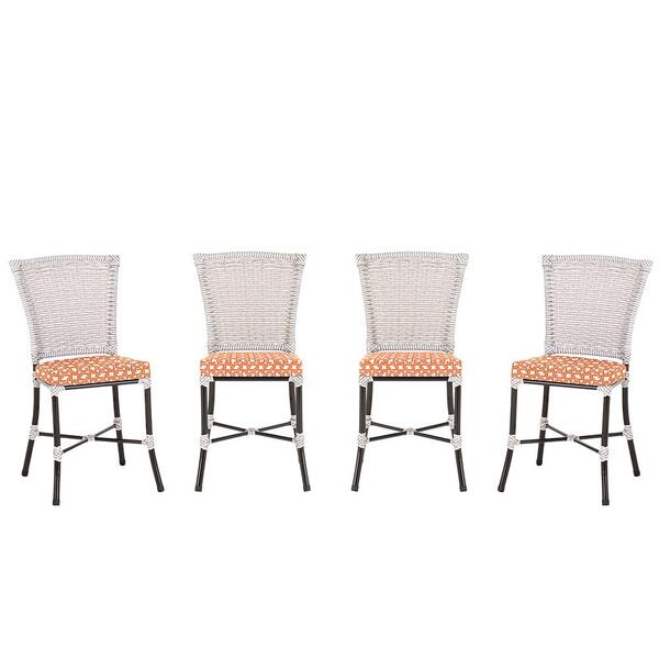 Cadeira De Jantar Reforçada Em Alumínio E Fibra Estofado Impe