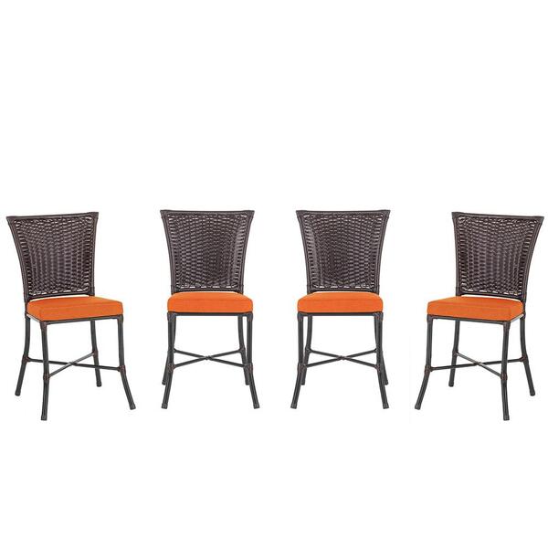 Cadeira De Jantar Reforçada Em Alumínio E Fibra Estofado Impe