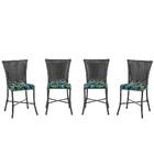 Cadeira De Jantar Reforçada Em Alumínio E Fibra Estofado Impe