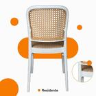 Cadeira De Jantar Roma Para Sala E Cozinha - Branco -  8