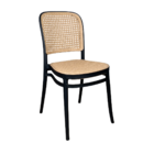 Cadeira De Jantar Roma Para Sala E Cozinha - Preto - 10