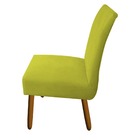 Cadeira De Jantar Sevilha Pés Palito Suede Amarelo - D'classe