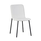 Cadeira De Jantar Tecido Boucle Celeste Off White