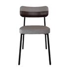 Cadeira De Jantar Tecido Sintetico Alloa Est. Preta