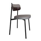 Cadeira De Jantar Tecido Sintetico Alloa Est. Preta