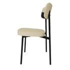 Cadeira De Jantar Tecido Sintetico Alloa Est. Preta