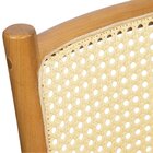 Cadeira De Jantar Telinha Verniz Berlim Nozes