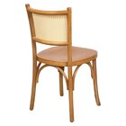 Cadeira De Jantar Telinha Verniz Berlim Nozes