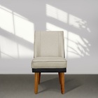 Cadeira De Jantar Virgínia Composê Linho Bege E Courissimo Pr