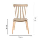 Cadeira De Jantar Windsor Fendi