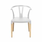 Cadeira De Jantar Wishbone Yescasa Branco