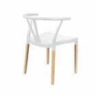 Cadeira De Jantar Wishbone Yescasa Branco