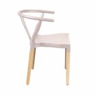 Cadeira De Jantar Wishbone Yescasa Nude