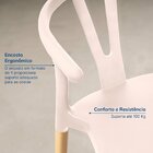 Cadeira De Jantar Wishbone Yescasa Nude