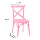 Cadeira De Jantar X Rosa