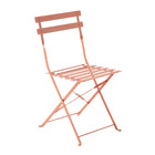 Cadeira de Jardim em Ao Dobrvel 80x41cm Laranja Soda Flora II Origami Naterial