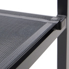 Cadeira de Jardim em Alumnio 85x55cm Cinza Escuro Orion Alpha II Naterial