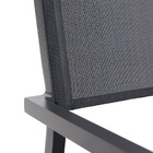 Cadeira de Jardim em Alumnio 85x55cm Cinza Escuro Orion Alpha II Naterial