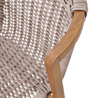 Cadeira de Jardim em Alumnio 81x52cm Madeira Gaia Naterial