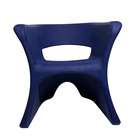 Cadeira De Jardim Copacabana Polietileno Azul
