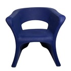 Cadeira De Jardim Copacabana Polietileno Azul