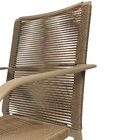 Cadeira De Jardim Em Alumínio Parati Fendi Corda Tauari Alumi