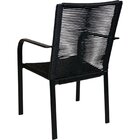 Cadeira De Jardim Em Alumínio Parati Preto
