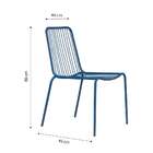 Cadeira De Jardim Grid I Azul
