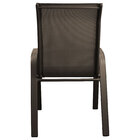 Cadeira de Jardim Marrom em Alumínio e Textilene - THCT