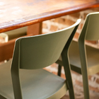 Cadeira de Jardim Plástico 79,8x47cm Verde Alecrim Oui I'm In Home