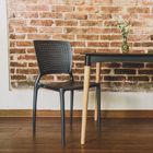 Cadeira de Jardim em Resina 84x59cm Marrom Safira Tramontina