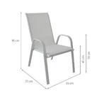 Cadeira De Jardim Rio Branca