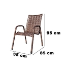 Cadeira De Junco (baixa) – Jm Metalúrgica