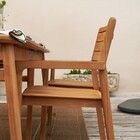 Cadeira para Jardim de Madeira Aurora Marrom 87x58x61cm Naterial