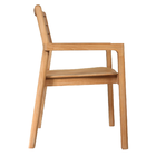 Cadeira para Jardim de Madeira Aurora Marrom 87x58x61cm Naterial