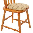 Cadeira De Madeira Diana Estofada Mel Brilho - Piratini