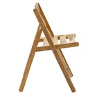 Cadeira de madeira dobravel FSC Tropicalia 52x7x42,1x77 cm Naterial