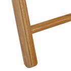 Cadeira de madeira dobravel FSC Tropicalia 52x7x42,1x77 cm Naterial