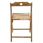 Cadeira de madeira dobravel FSC Tropicalia 52x7x42,1x77 cm Naterial